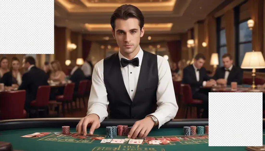 croupier (crupiê/doador): descubra o que torna essa função tão essencial