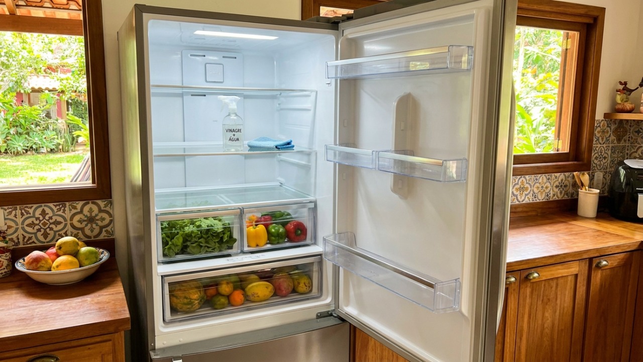 A higienização correta com técnica oriental prolonga a durabilidade dos alimentos e mantém a geladeira impecável.
