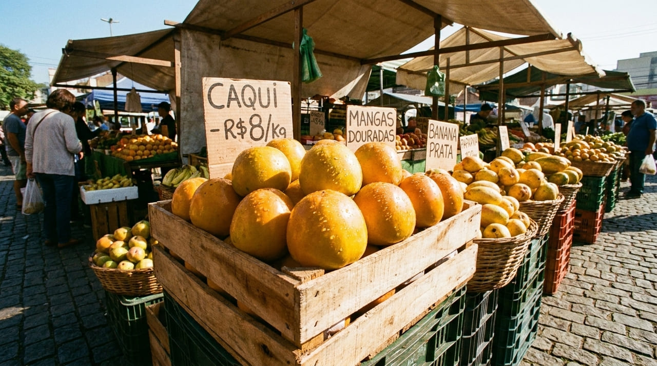 A fruta de ouro que tem cor de mel e sabor de caramelo e que poucos brasileiros conhecem O caqui surpreende o paladar com sua doçura marcante que remete ao caramelo e uma polpa extremamente macia.