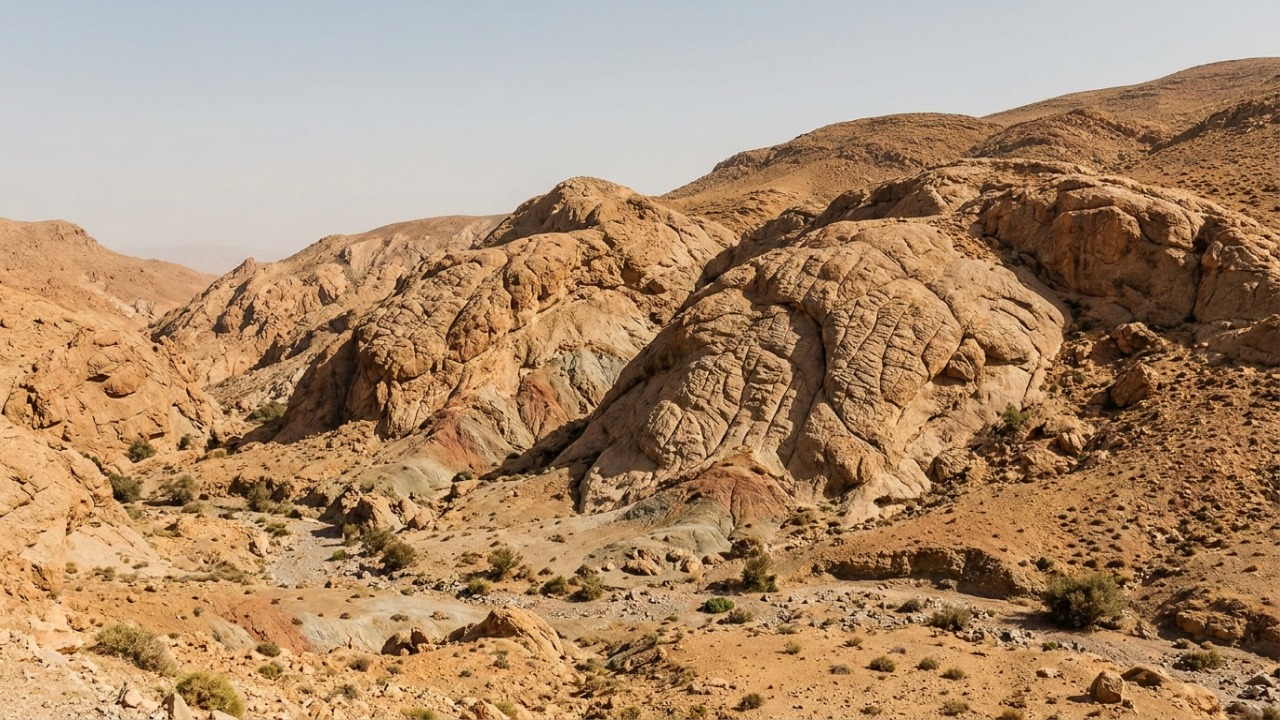 O que hoje parece um deserto no Marrocos já foi o leito de um mar bem profundo e escuro com duzentos metros de água milhões de anos atrás Estruturas geológicas no Marrocos comprovam a existência de vida quimiossintética em ambientes abissais há milhões de anos.