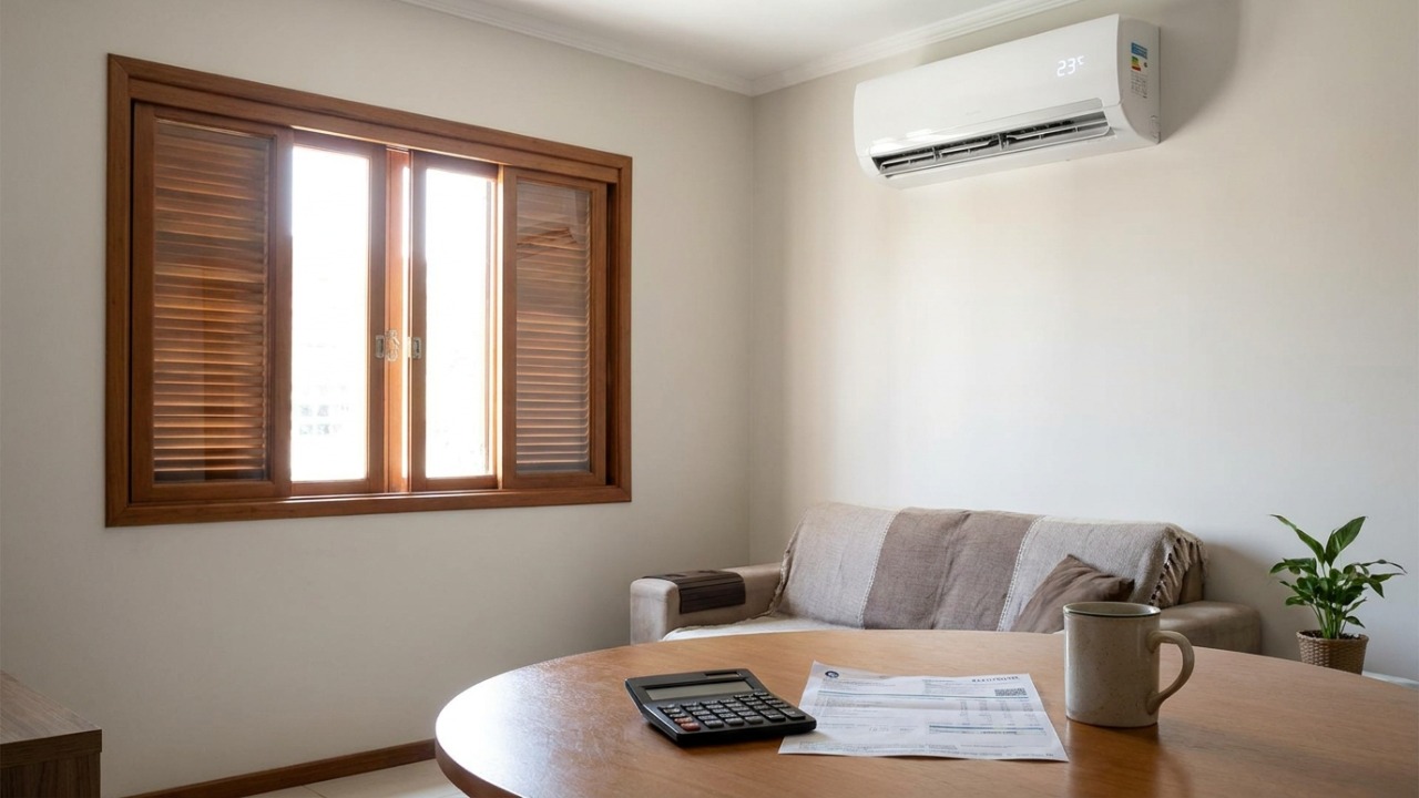 Pequenas mudanças de hábito no uso da climatização garantem economia na conta de luz ao final do mês.