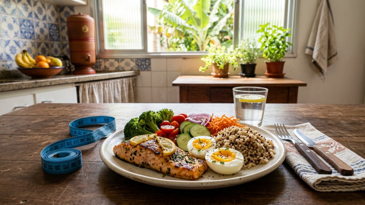 Estrategias nutricionais focadas no metabolismo adulto facilitam a queima de gordura abdominal.