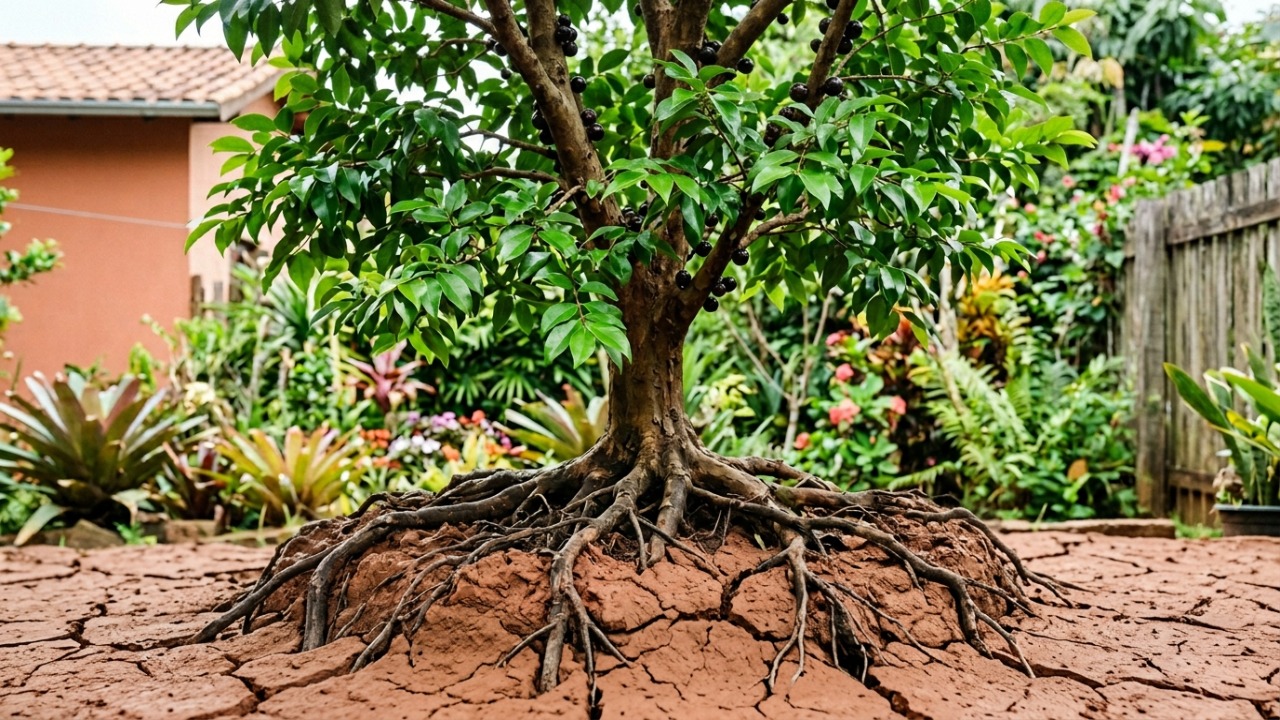 A frutífera que virou moda no quintal pequeno porque além de dar fruto rápido, aguenta o solo argiloso e não atrai formiga cortadeira A jabuticabeira é a escolha ideal para o cultivo de frutas frescas em quintais urbanos compactos.