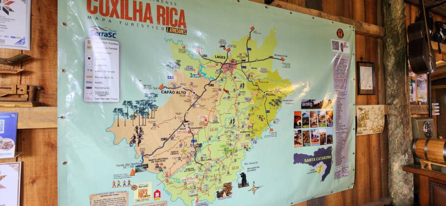 Mapa da Coxilha Rica