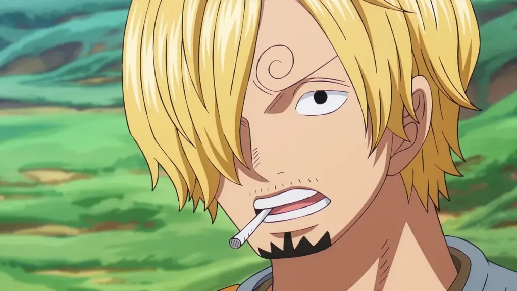 Sanji em cena do Episódio 1.162 de One Piece
