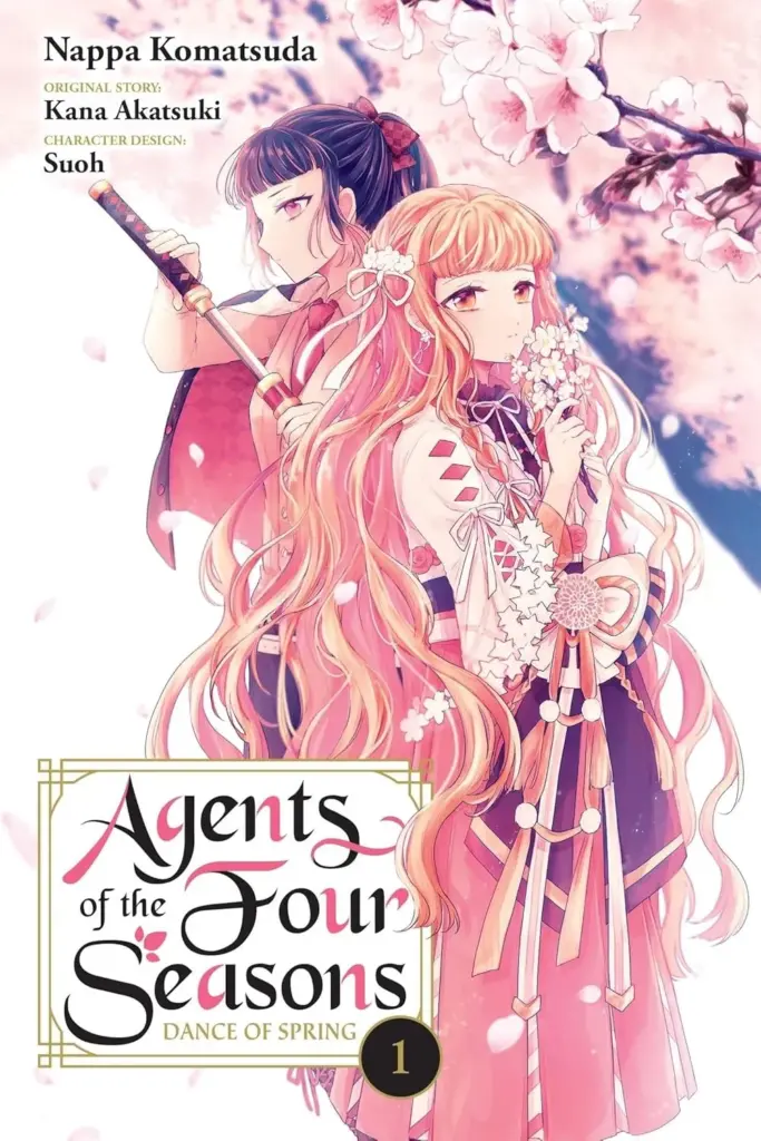 Panini anuncia publicação de Captain Tsubasa, Agents of the Four Seasons e mais Capa do Volume 1 da adaptação em mangá de Agentes das Quatro Estações: Dança da Primavera
