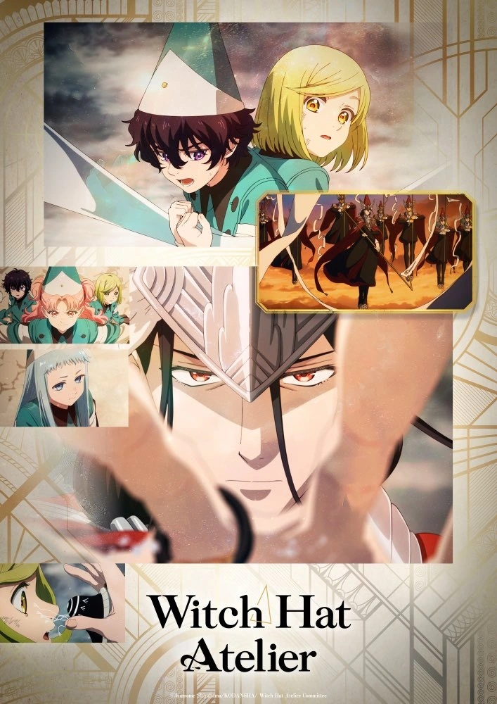 Witch Hat Atelier ganha novo pôster especial Terceiro pôster de história de Witch Hat Atelier