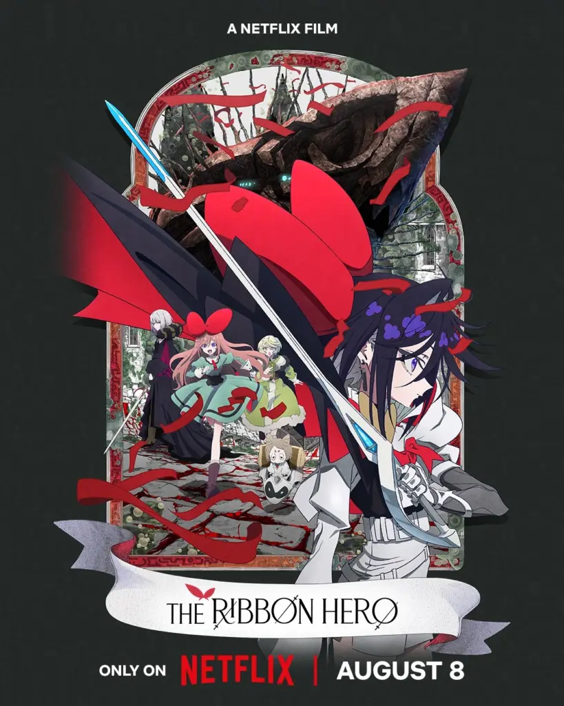 A Heroína da Fita: Filme inspirado em mangá de Osamu Tezuka ganha teaser e data de estreia na Netflix Pôster do filme A Heroína da Fita
