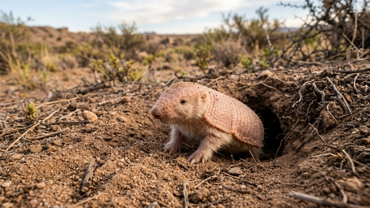 A reaparição do pichiciego menor em Mendoza renova as esperanças dos cientistas sobre a biodiversidade local.