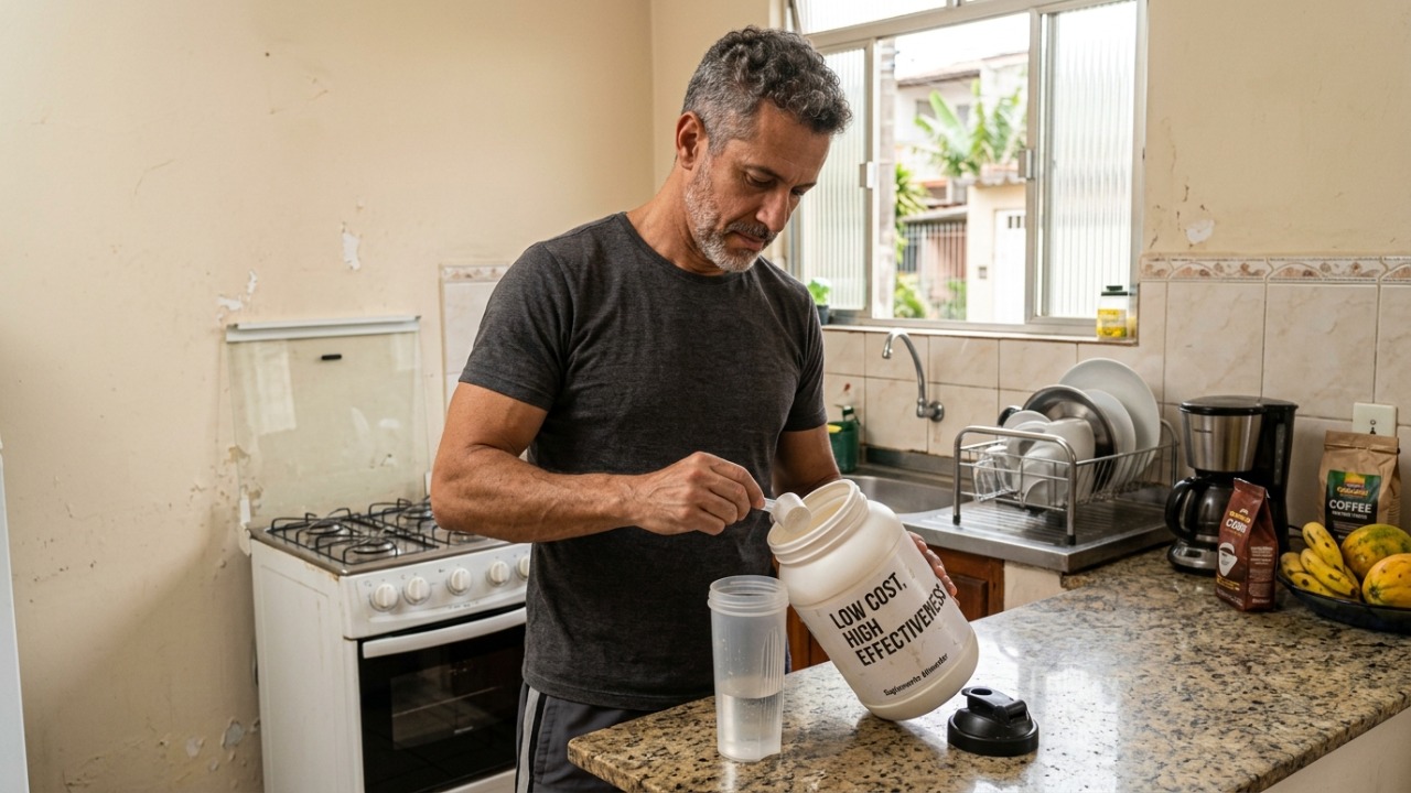 Tomar whey é bom, mas os especialistas concordam: o melhor suplemento para ganhar músculo após os 40 é outro Para facilitar a sua escolha na próxima compra de suplementos, detalhamos os fatores mais impactantes observados pelos especialistas da área.