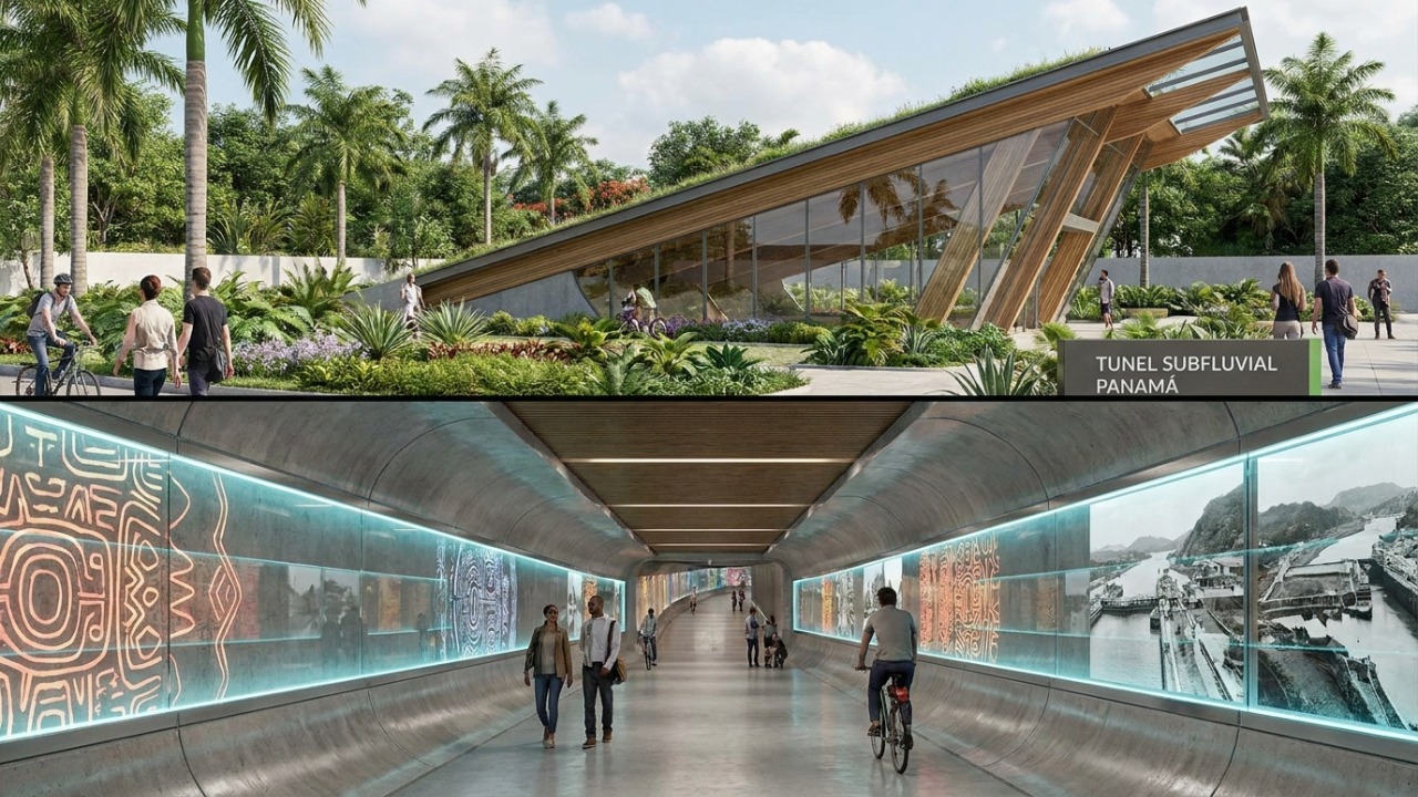 O Panamá quer construir um túnel para pedestres debaixo do Canal: parece loucura até você ver o projeto, os números e o porquê de tudo isso agora, já que existem vários motivos Prefeitura da Cidade do Panamá idealiza passagem subterrânea para conectar comunidades e reduzir o isolamento geográfico.