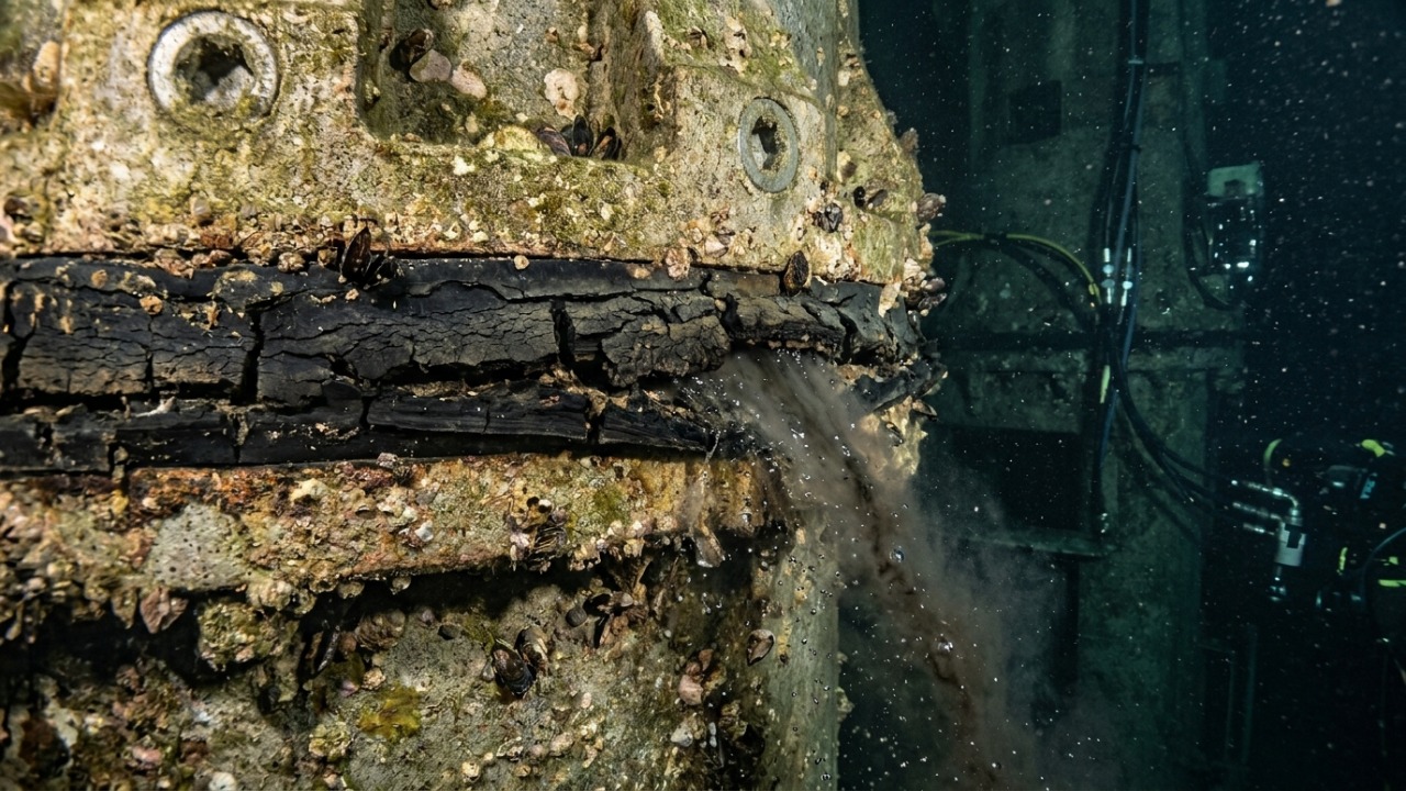 O endurecimento prematuro das juntas elásticas coloca em risco a segurança estrutural de passagens submersas.