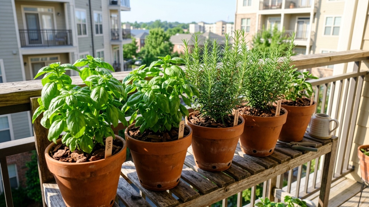 Na Tailândia, para a horta em vasos durar anos: o macete não é regar toda hora, mas nunca molhar a terra sob o sol do meio-dia O manejo correto da rega protege as plantas dos efeitos nocivos do calor intenso.
