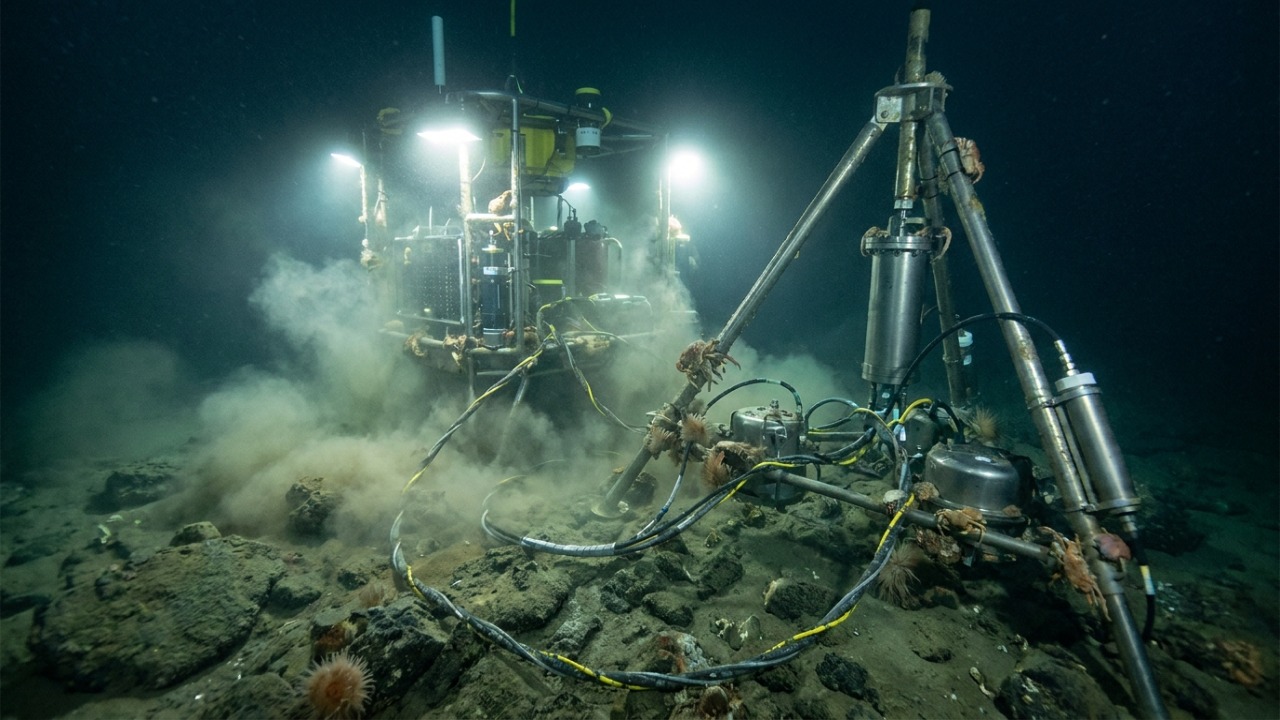 O derretimento das geleiras ameaça o equilíbrio da “cinta transportadora” oceânica formada pela catarata submarina do Estreito da Dinamarca.