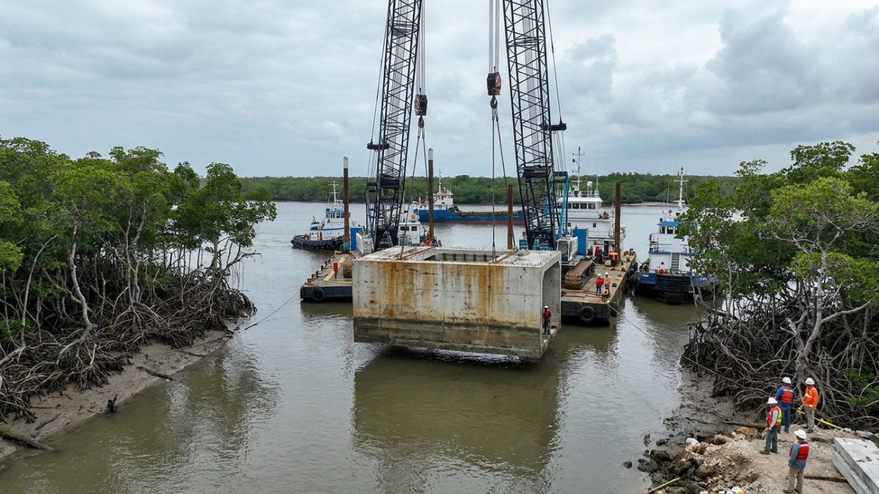 São Paulo choca o mundo com uma obra gigante de quase 7 bilhões de reais: o primeiro túnel submerso do Brasil terá 1,5 quilômetro de extensão e vai mudar totalmente o jeito de fazer engenharia debaixo d’água Primeiro túnel imerso do Brasil conectará Santos e Guarujá para modernizar a mobilidade urbana.