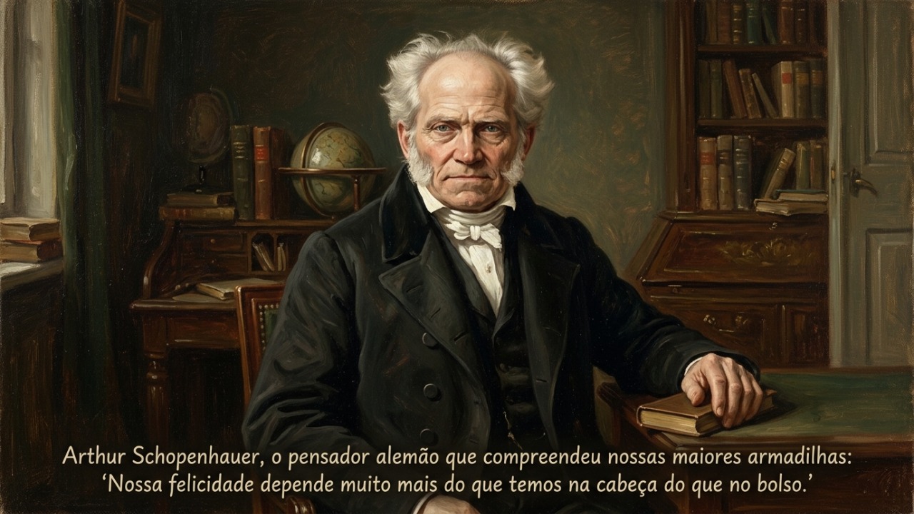 Arthur Schopenhauer, o pensador alemão que entendia as nossas maiores ciladas: “A nossa felicidade depende muito mais do que temos nas nossas cabeças do que nos nossos bolsos” O excesso de organização digital não deve ser priorizado em detrimento das necessidades básicas do nosso corpo.