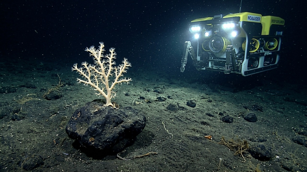 A mineração profunda causa danos severos e duradouros à biodiversidade marinha.