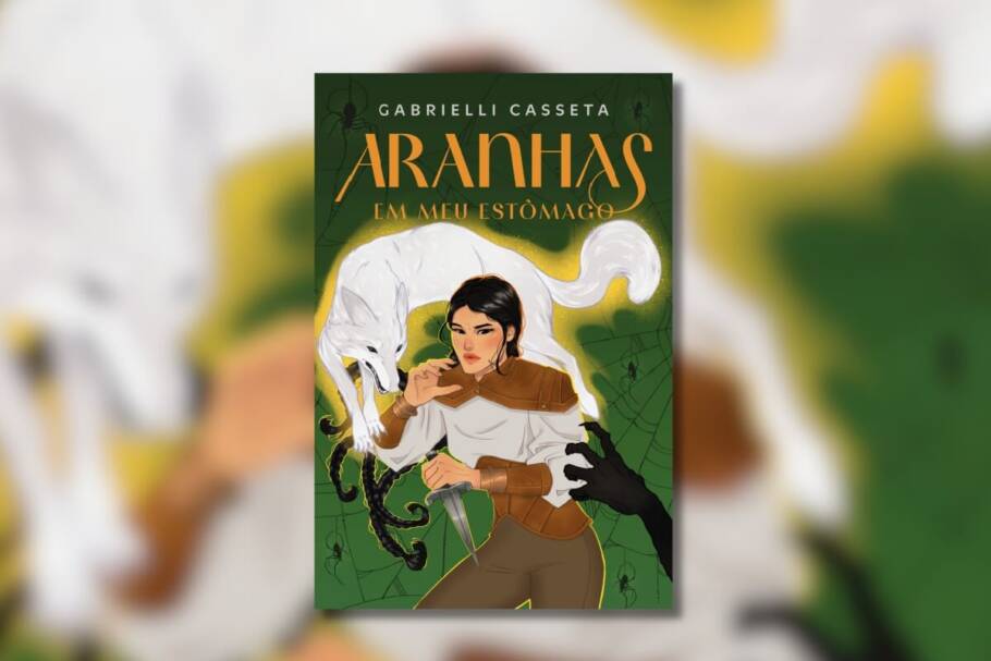 Repleta de monstros, mistérios e desafios emocionais, “Aranhas em meu Estômago” leva os protagonistas a uma jornada de coragem e sobrevivência (Imagem: Reprodução digital | Editora Mundo Cristão)