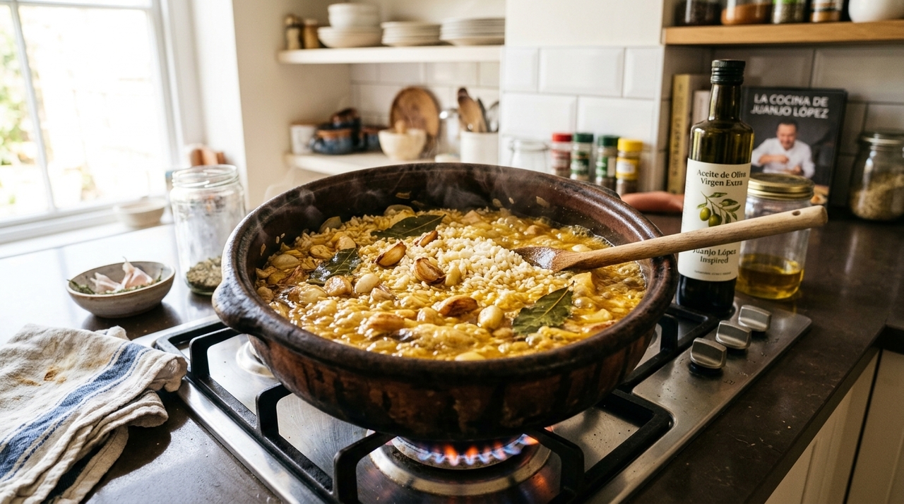 O segredo está na combinação simples e na proporção correta entre líquido e arroz.