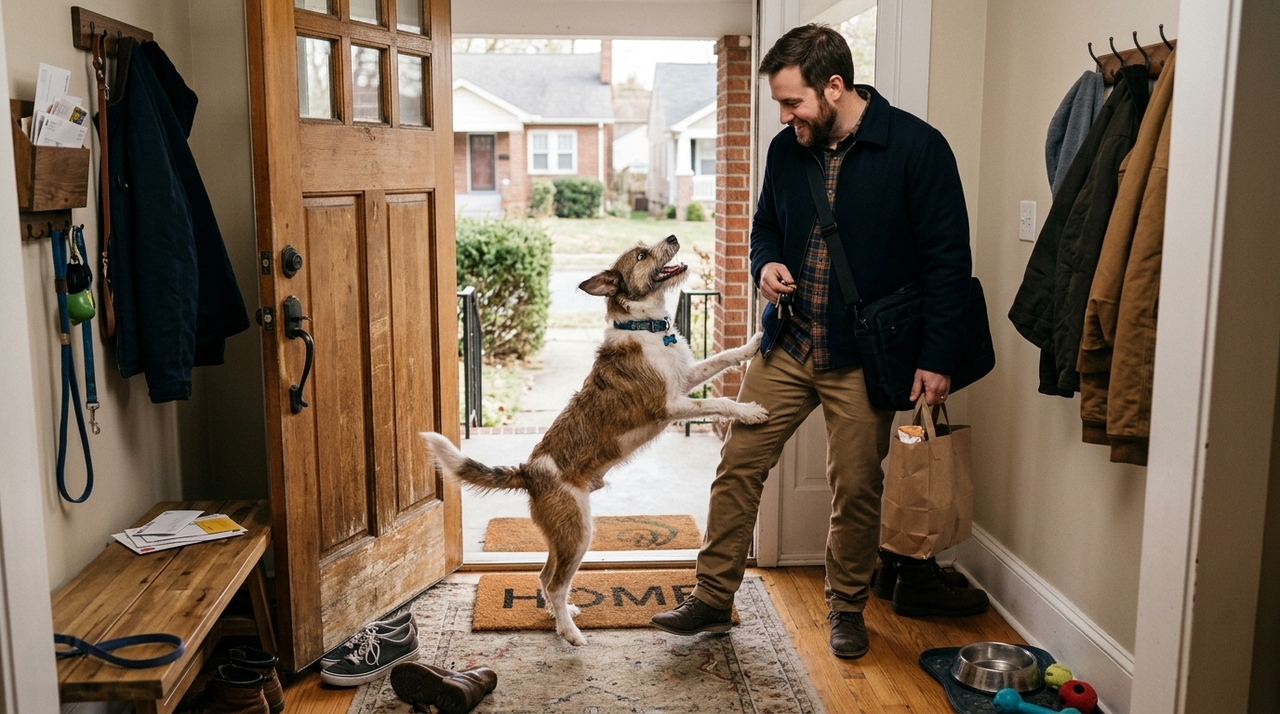 Os cães que ficam contentes quando veem seus donos voltarem para o lar não é um sinal de alegria Muitos tutores que passam longas horas fora de casa sentem uma grande culpa ao deixar seus companheiros isolados diariamente.