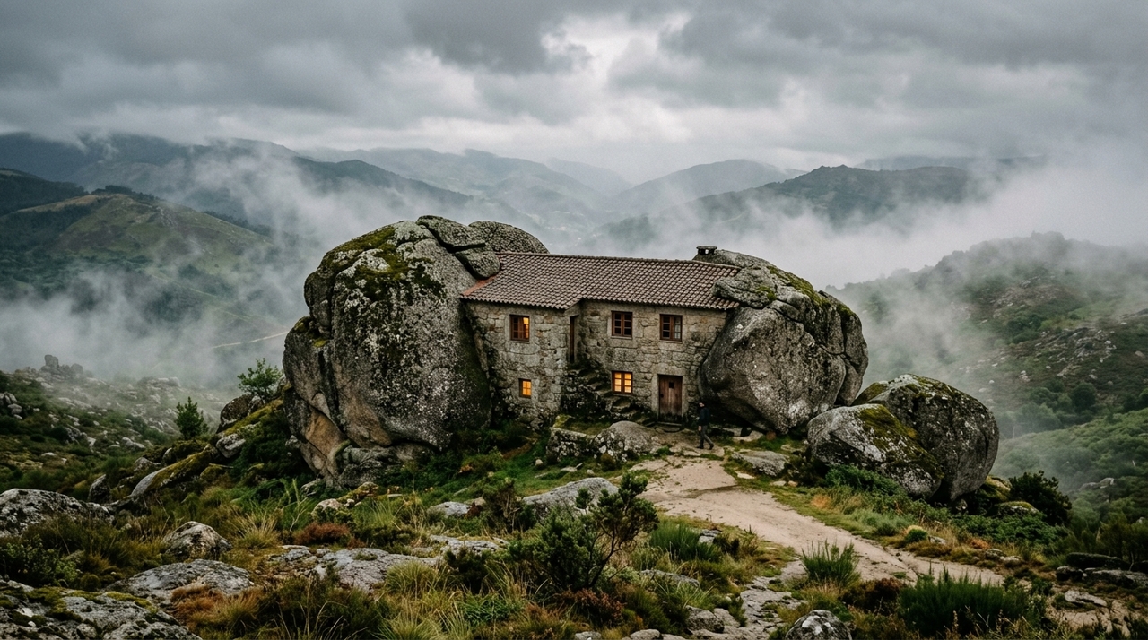Casas em rochas, algo como Os Flintstones: o fenômeno que transforma pedras da natureza em moradias sustentáveis A solução técnica era mais simples do que parece e mais inteligente do que a maioria das construções convencionais da época.