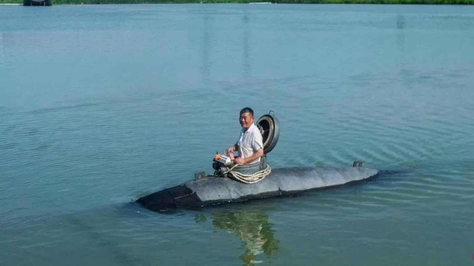 Mas a parte mais interessante não é apenas que ela foi submersa.