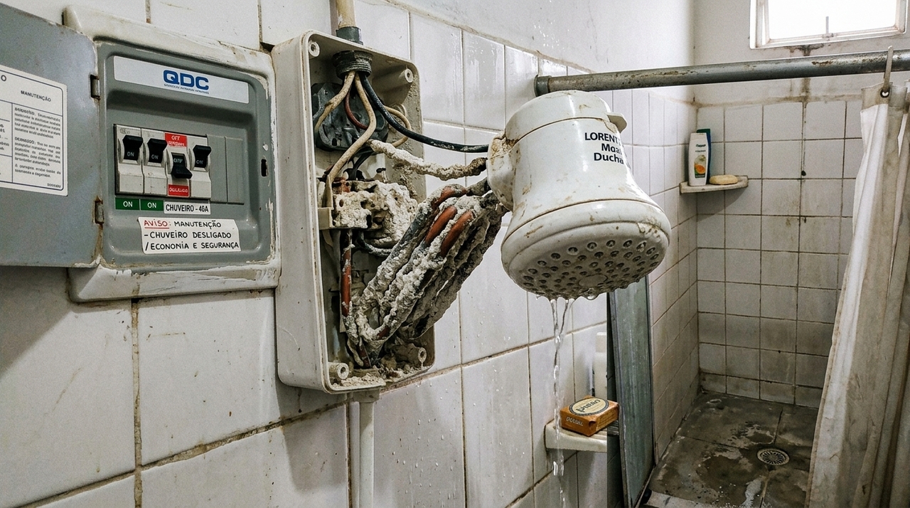 Por que a resistência do chuveiro fica cheia de calcário e com que frequência ele precisa ser trocado? A resistência do chuveiro transforma energia elétrica em calor para aquecer a água