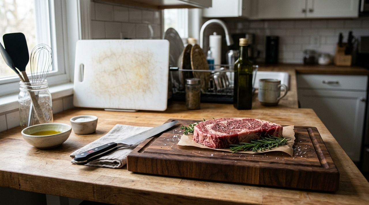 Qual tábua é melhor utilizar na cozinha: madeira, plástico ou metal Muitos acreditam cegamente que a tábua de plástico representa a opção mais segura, por parecer muito simples de lavar diretamente sob a torneira da pia.