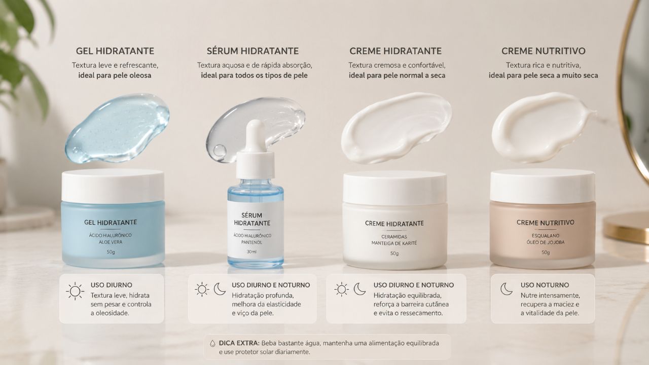 O efeito glow funciona em qualquer pele adaptando os produtos e texturas para cada necessidade.