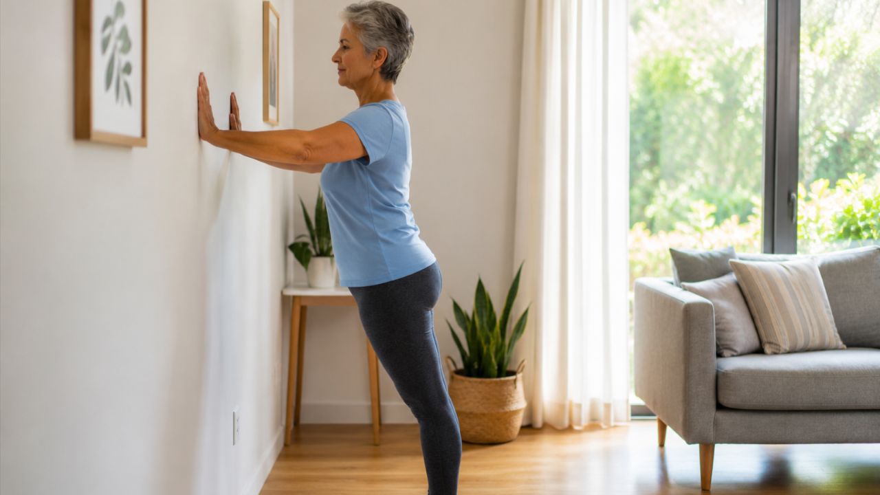 Faça exercícios lentos e seguros, com boa postura e constância, respeitando seus limites.