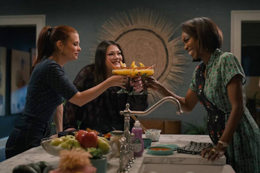 Na quinta temporada de “Doces Magnólias”, novos conflitos emocionais e mudanças inesperadas colocam à prova a amizade das protagonistas (Imagem: Reprodução digital | Netflix)