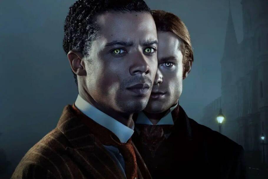 “Entrevista com o Vampiro” acompanha a jornada de um vampiro centenário que decide contar a sua história de vida a um repórter (Imagem: Reprodução digital | AMC Studios)