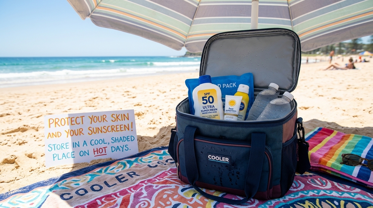 O protetor solar é um combo de filtros químicos e/ou físicos, estabilizantes, fragrâncias e outros ingredientes bem sensíveis