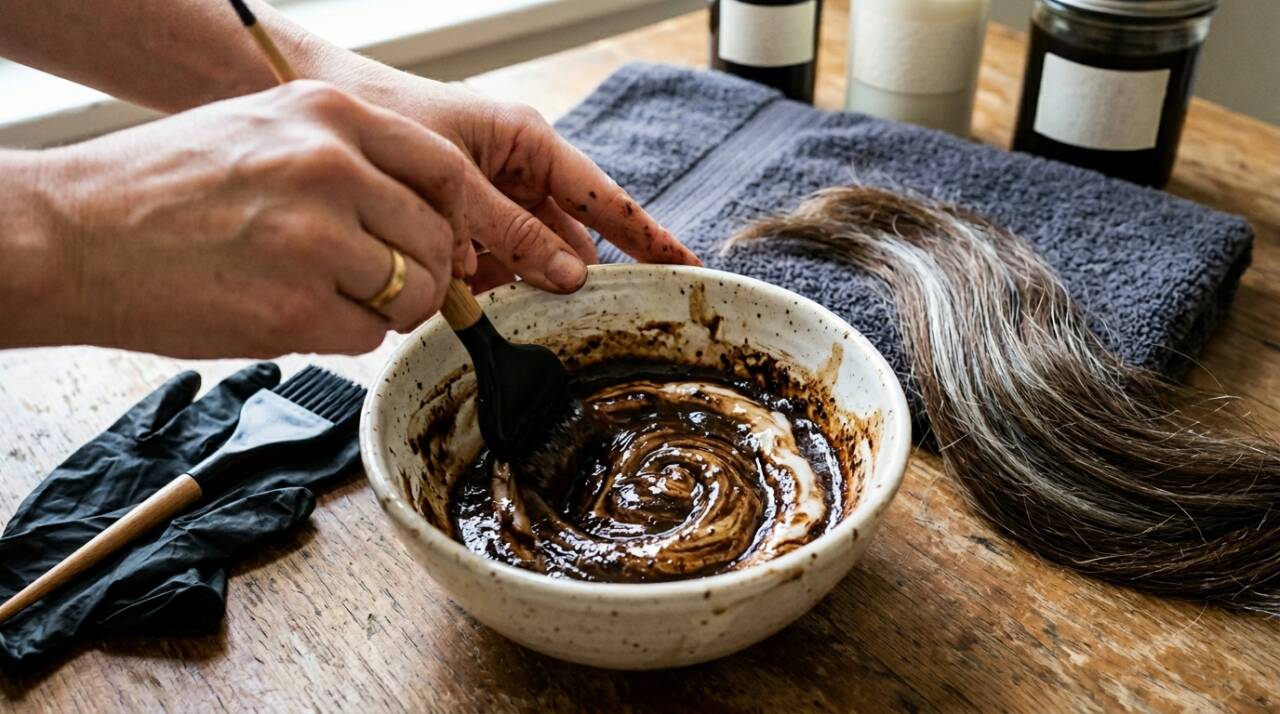 Diga adeus aos cabelos brancos: A tintura caseira, sem químicos, que restaura a melanina dos seus cabelos: adiciona brilho, maciez e força Esse processo costuma estar ligado à genética e ao envelhecimento natural.