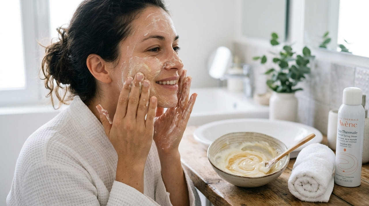 Não precisa mais ir ao salão para ter uma pele brilhante: esses dois ingredientes são suficientes A combinação de iogurte natural e mel promove uma renovação facial imediata com ingredientes simples da cozinha.