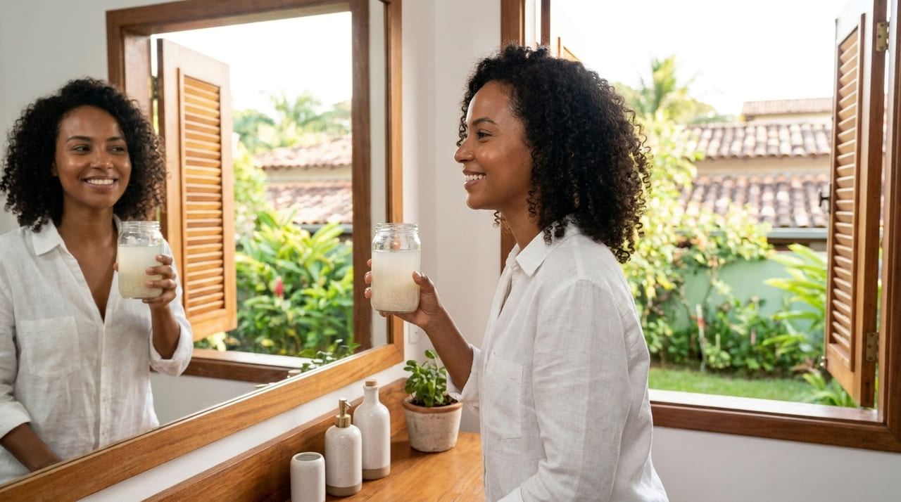 Nunca mais jogue a água de arroz fora: ela possui inúmeros benefícios O uso constante desta solução natural ajuda a controlar a oleosidade e promove uma revitalização profunda da derme.