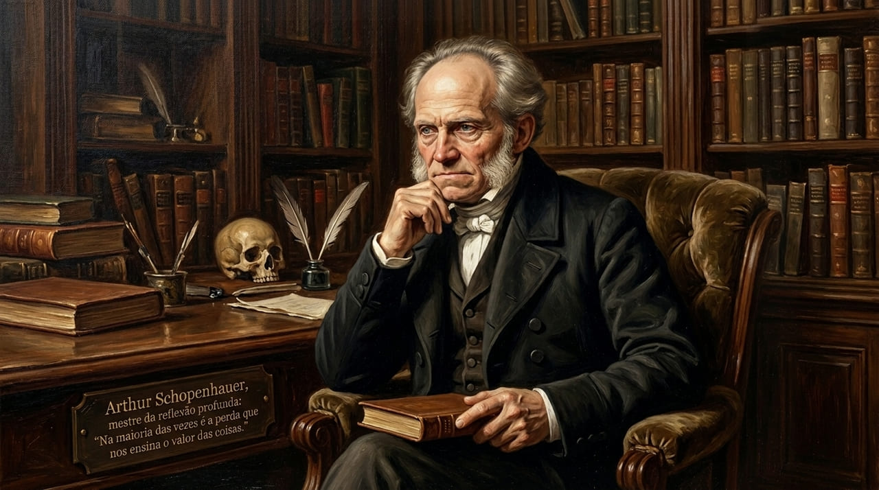 A perspectiva de Schopenhauer sobre como a ausência revela a verdadeira importância do que possuímos.