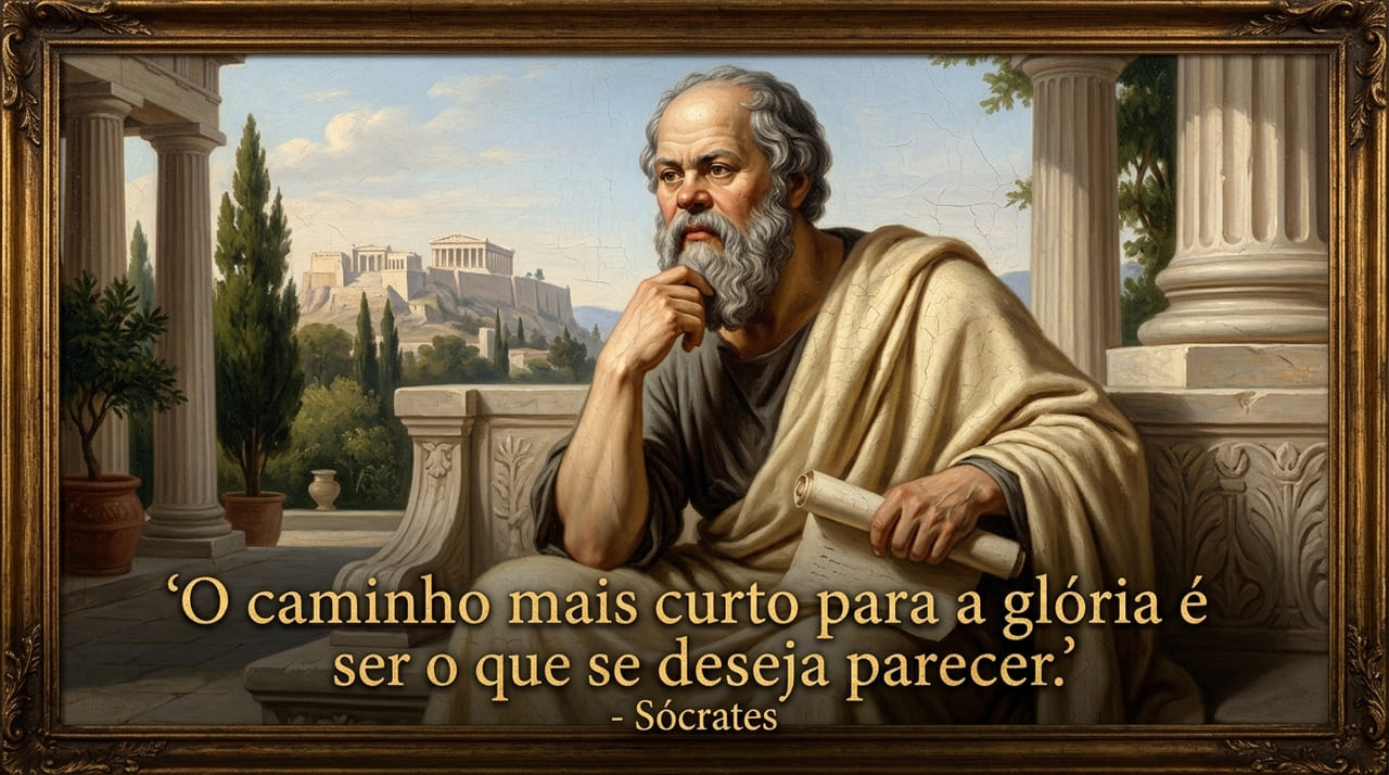 A busca pela glória autêntica exige viver com a mesma verdade que desejamos projetar.