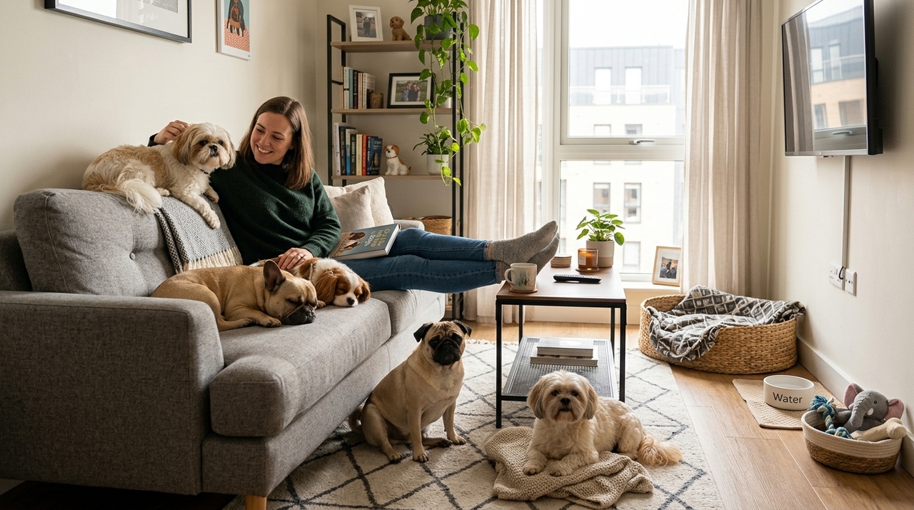 As 5 raças de cães com o temperamento e as características ideais para quem mora sozinho em apartamento Algumas raças conseguem se adaptar muito melhor à rotina de apartamentos pequenos e ao convívio mais próximo com apenas uma pessoa.