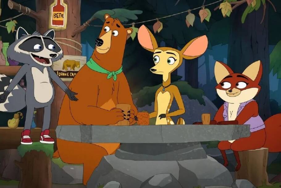 Netflix: veja 5 filmes e séries que estreiam entre 18 e 24 de maio “Mating Season” usa humor exagerado e personagens animais para satirizar os conflitos emocionais e afetivos das relações humanas (Imagem: Reprodução digital | Netflix)
