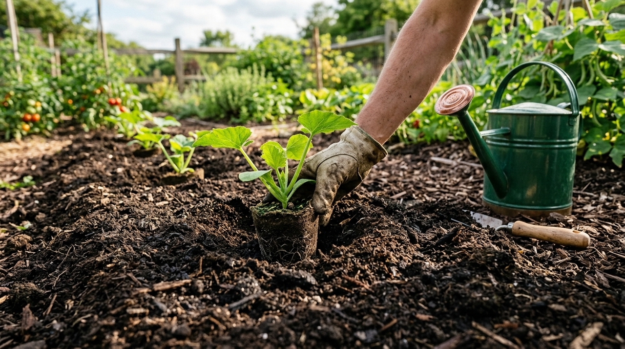 Espaço, drenagem e luz direta: o segredo para o cultivo bem-sucedido de abobrinhas no quintal A abobrinha gosta de solo rico e úmido, mas não de raiz encharcada