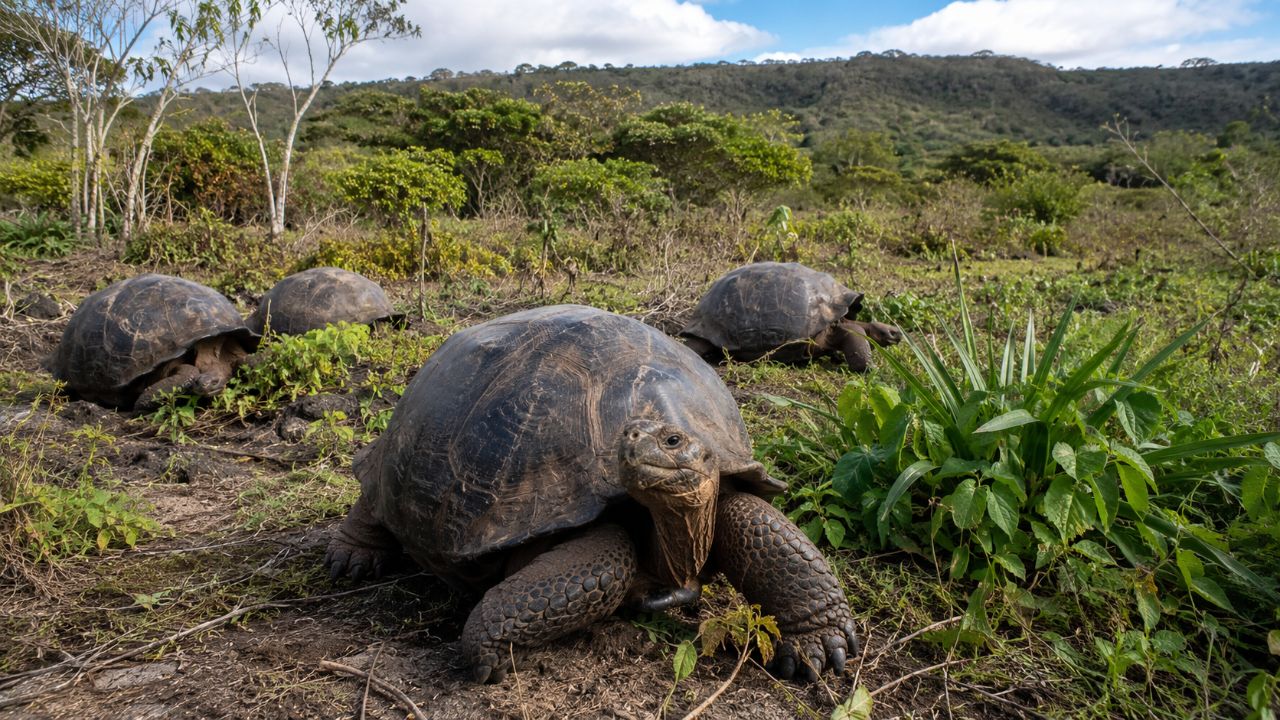 A diversidade de comportamento das tartarugas fortalece o equilíbrio e a restauração ecológica.