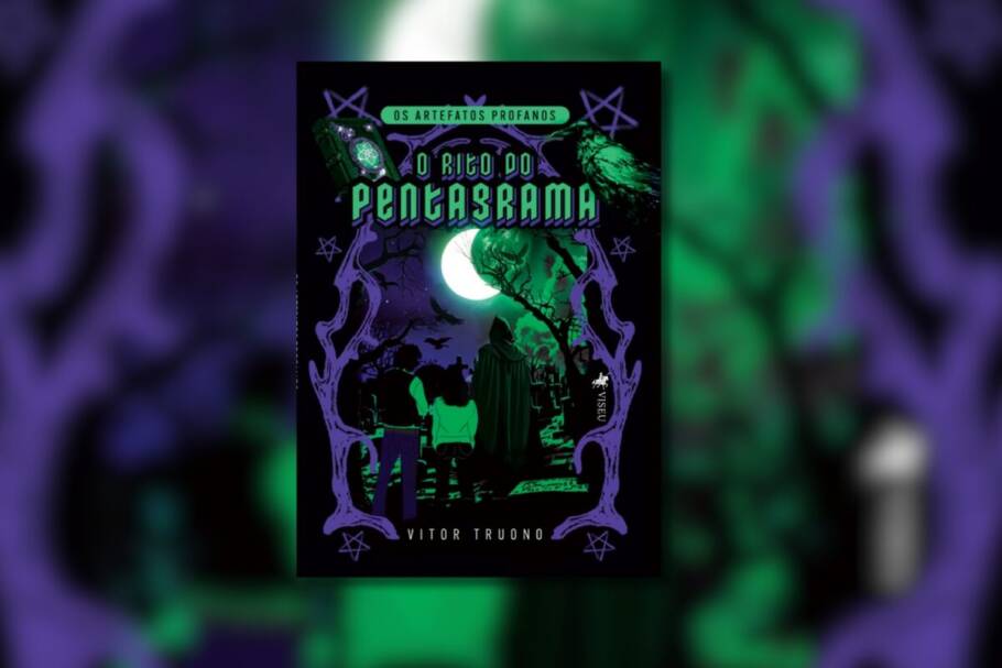 Ao unir magia, amadurecimento e acontecimentos sobrenaturais, “O Rito do Pentagrama” mergulha os personagens em uma realidade assustadora (Imagem: Reprodução digital | Editora Viseu)