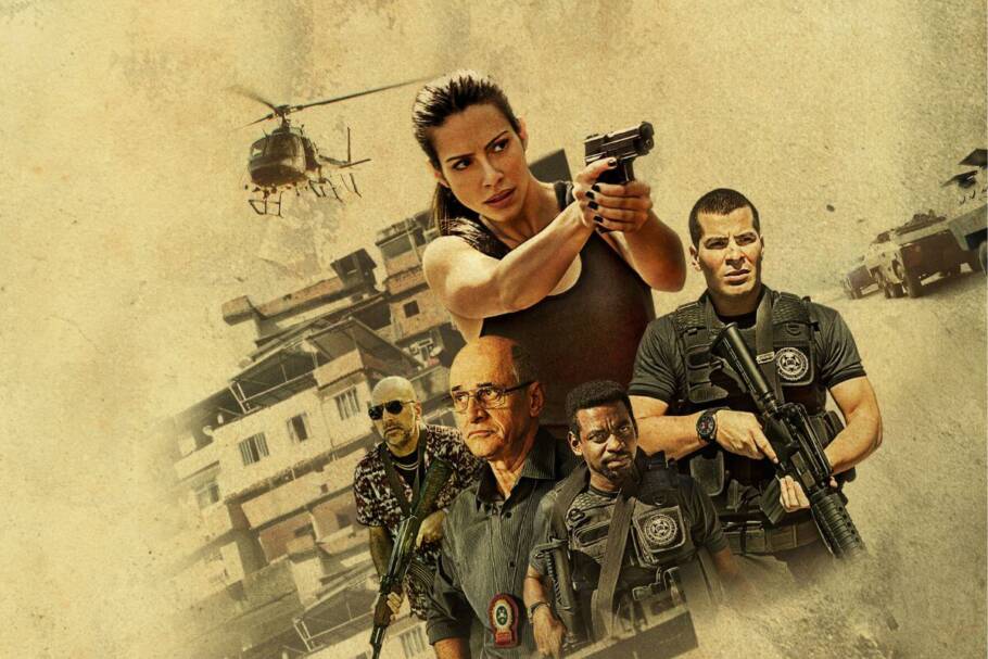 “Operações Especiais” narra a história de uma jovem que decide prestar concurso para entrar na polícia civil e acaba em uma missão perigosa no interior do Rio de Janeiro (Imagem: Reprodução digital | Paris Filmes e TC Filmes)