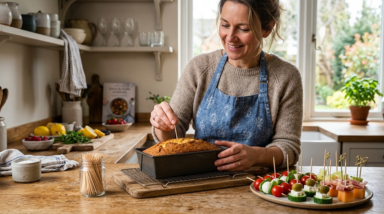 Na área culinária, o palito de dente se destaca como ferramenta de apoio em receitas que exigem testes de cozimento ou sustentação de ingredientes