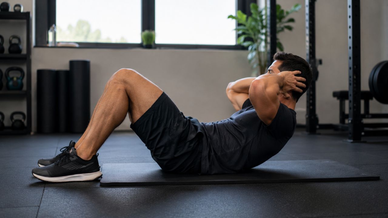 Por quanto tempo deve durar cada repetição de abdominal para fortalecer o core de verdade? O tempo sob tensão de 40 a 70 segundos por série otimiza a força e a hipertrofia muscular.