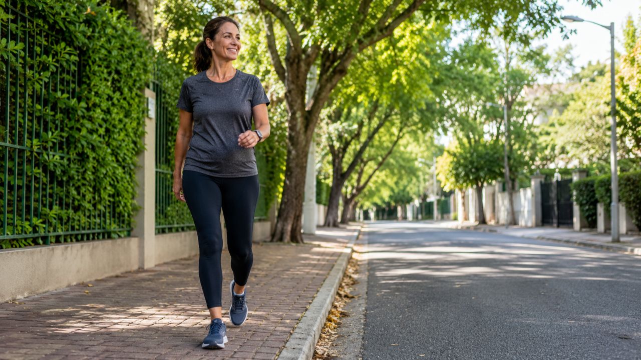 Caminhar de 30 a 60 minutos em ritmo moderado melhora a saúde e o metabolismo com segurança.