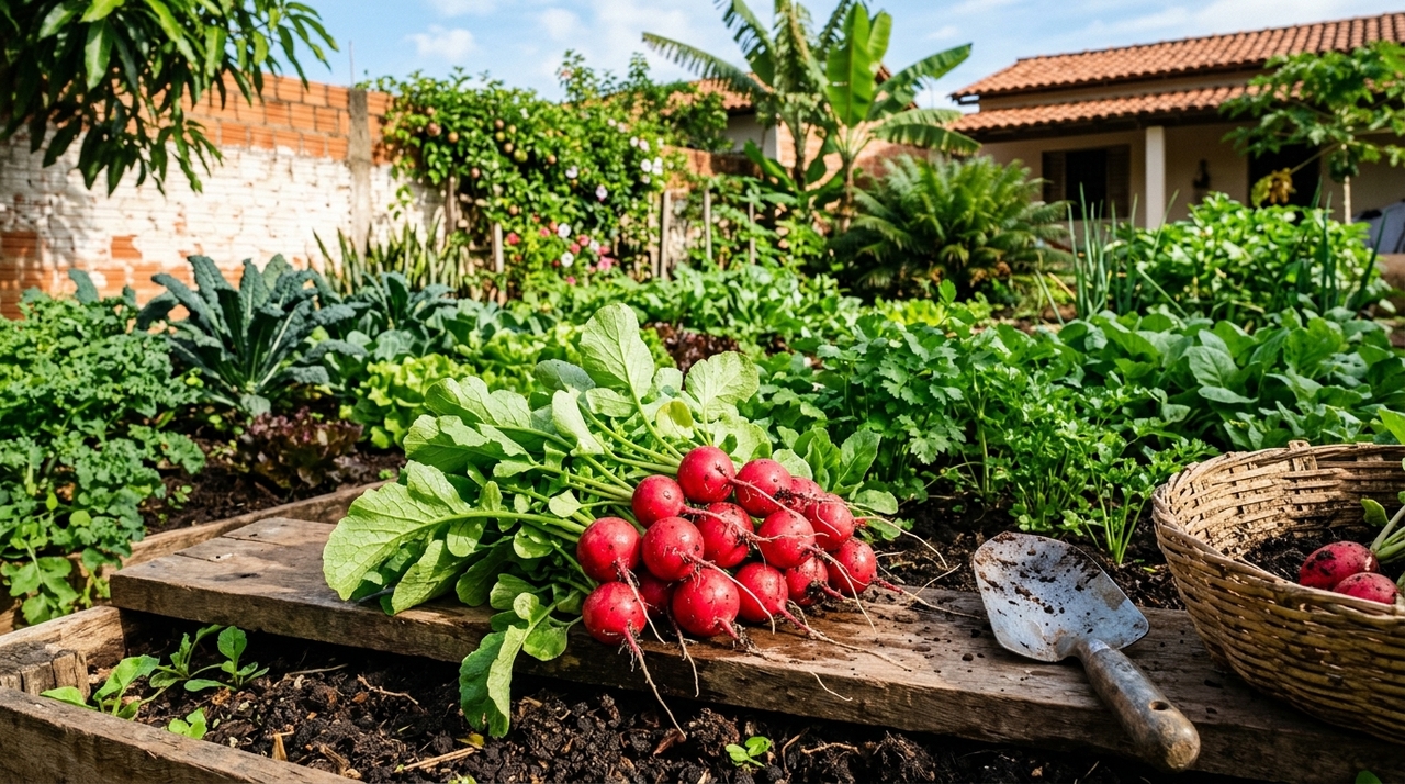 Escolher as espécies corretas faz toda a diferença para quem deseja uma horta ágil.
