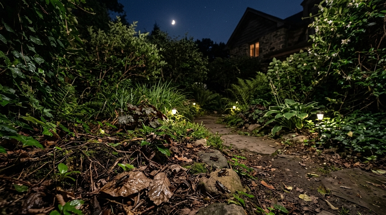 O que significa a presença de grilos cantando no seu jardim à noite? Grilos aparecem com mais frequência em solos que mantêm umidade moderada, matéria orgânica e pequenos abrigos naturais.