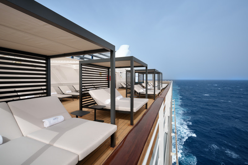 Top 15 Solarium, área exclusiva para adultos no MSC Poesia